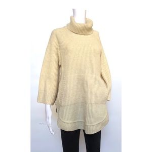 UGG RAELYNN TURTLE NECK SWEATER TUNIC -CREAM HEATHER -SIZE XS -NWT